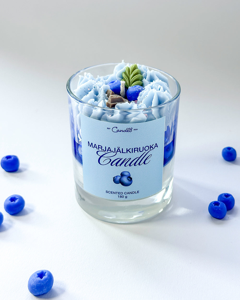 Marjajälkiruoka – Berry Dessert Candle