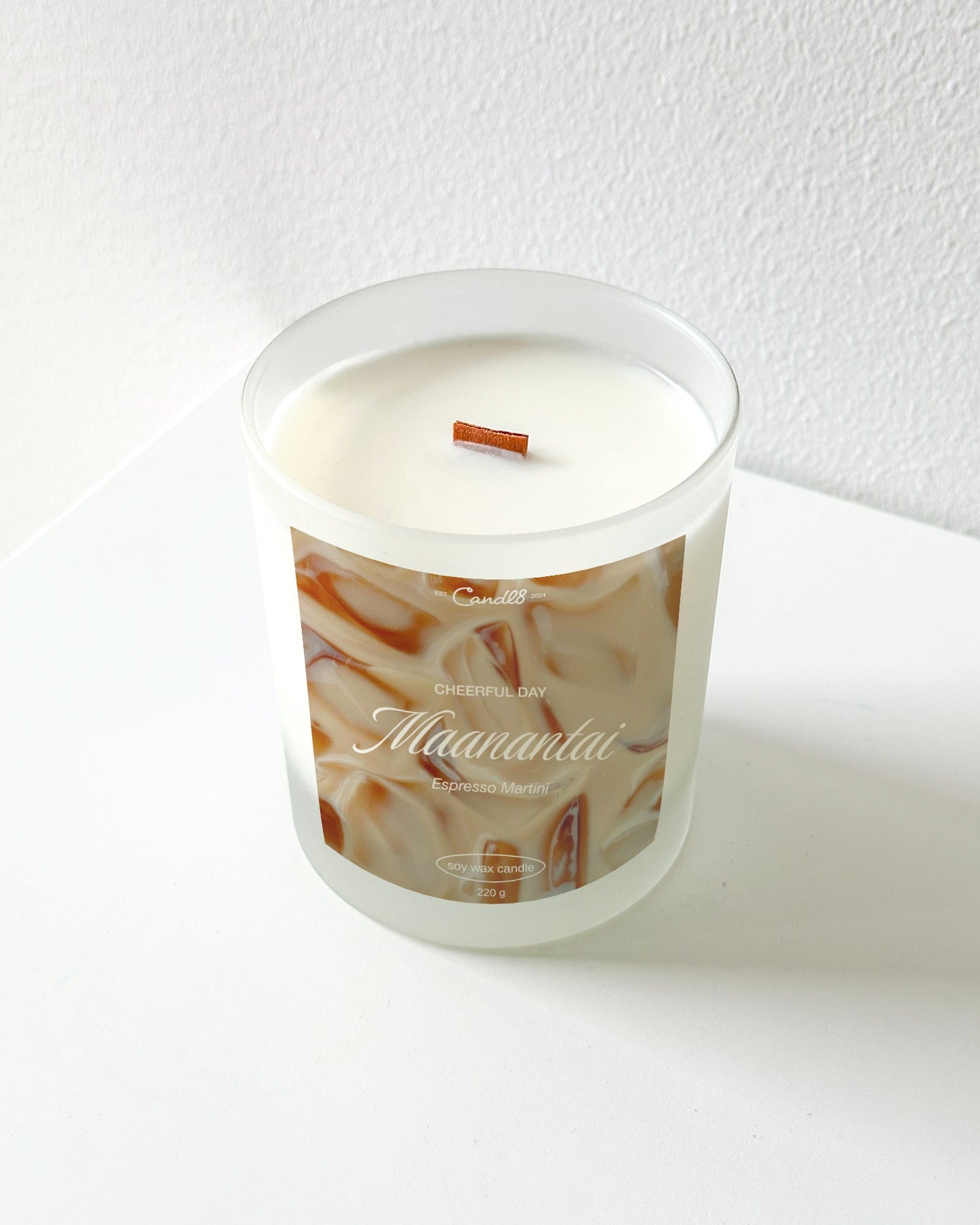 "Maanantai" Candle 220g - Espresso Martini Scent