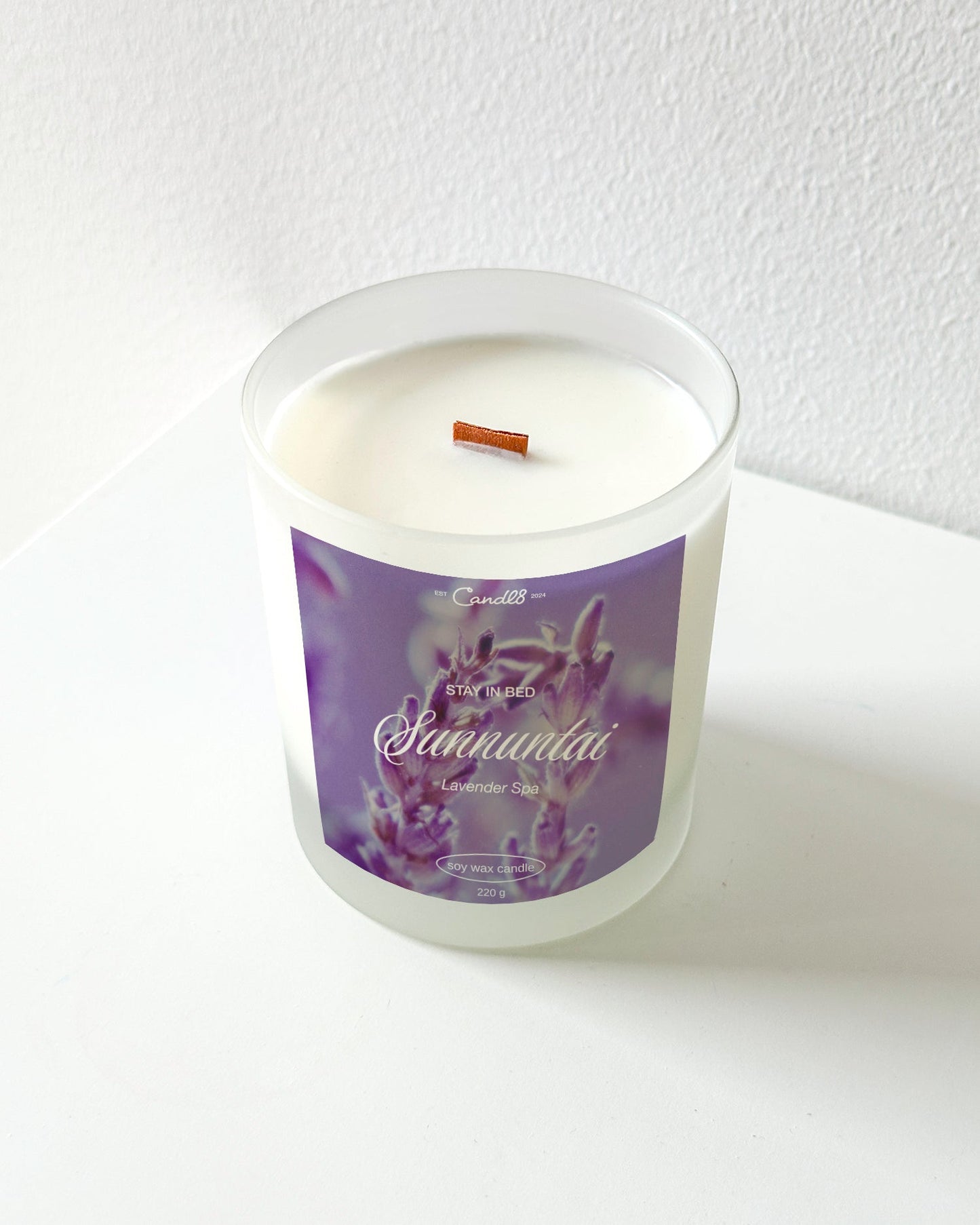 "Sunnuntai" Candle 220g - Lavender Spa Scent