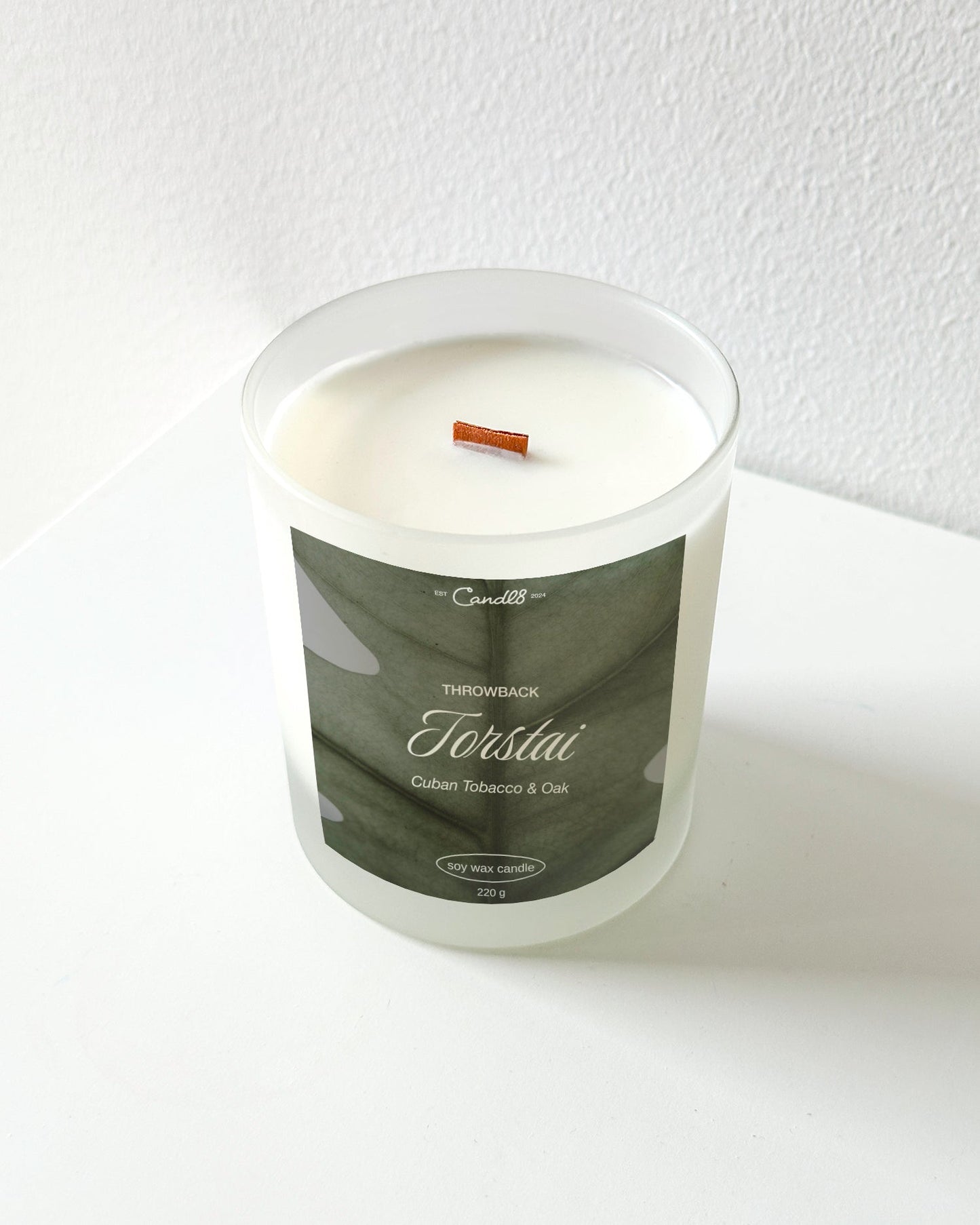 "Torstai" Candle 220g - Cuban Tobacco Scent