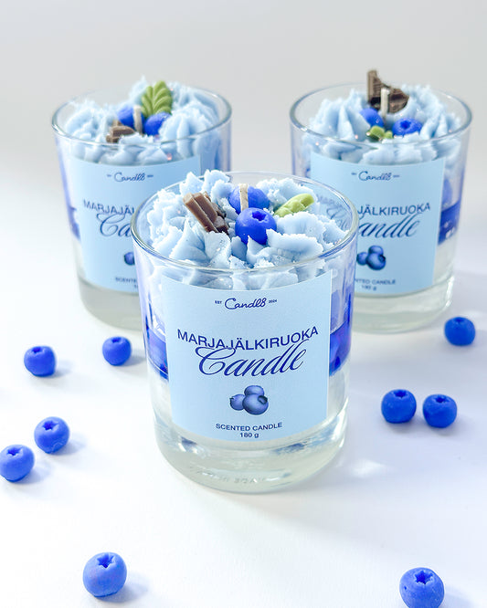 Marjajälkiruoka – Berry Dessert Candle