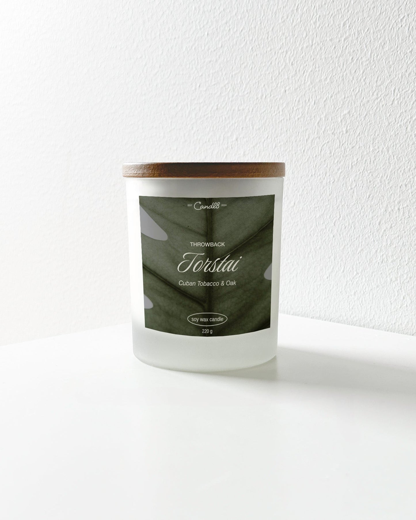 "Torstai" Candle 220g - Cuban Tobacco Scent