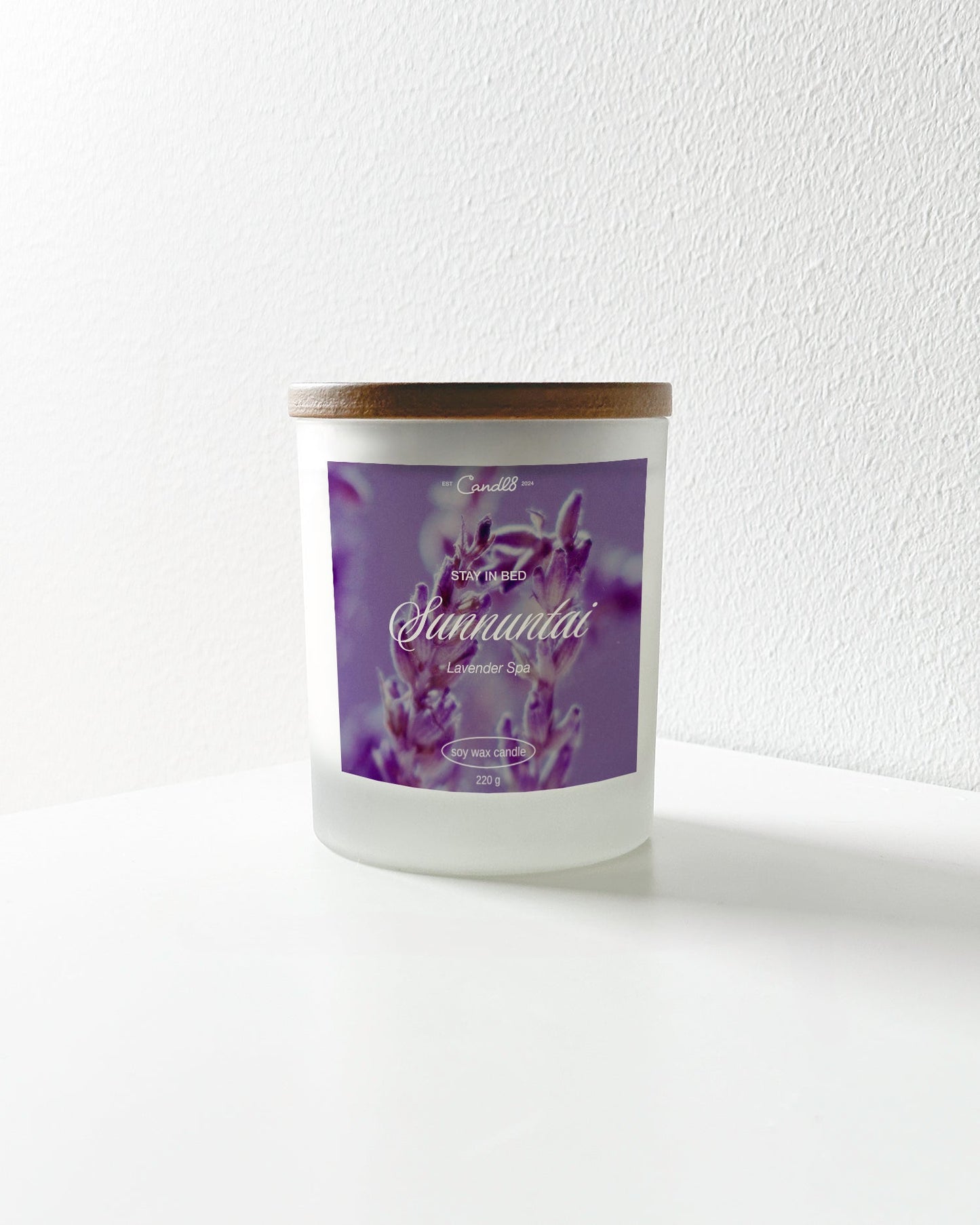 "Sunnuntai" Candle 220g - Lavender Spa Scent