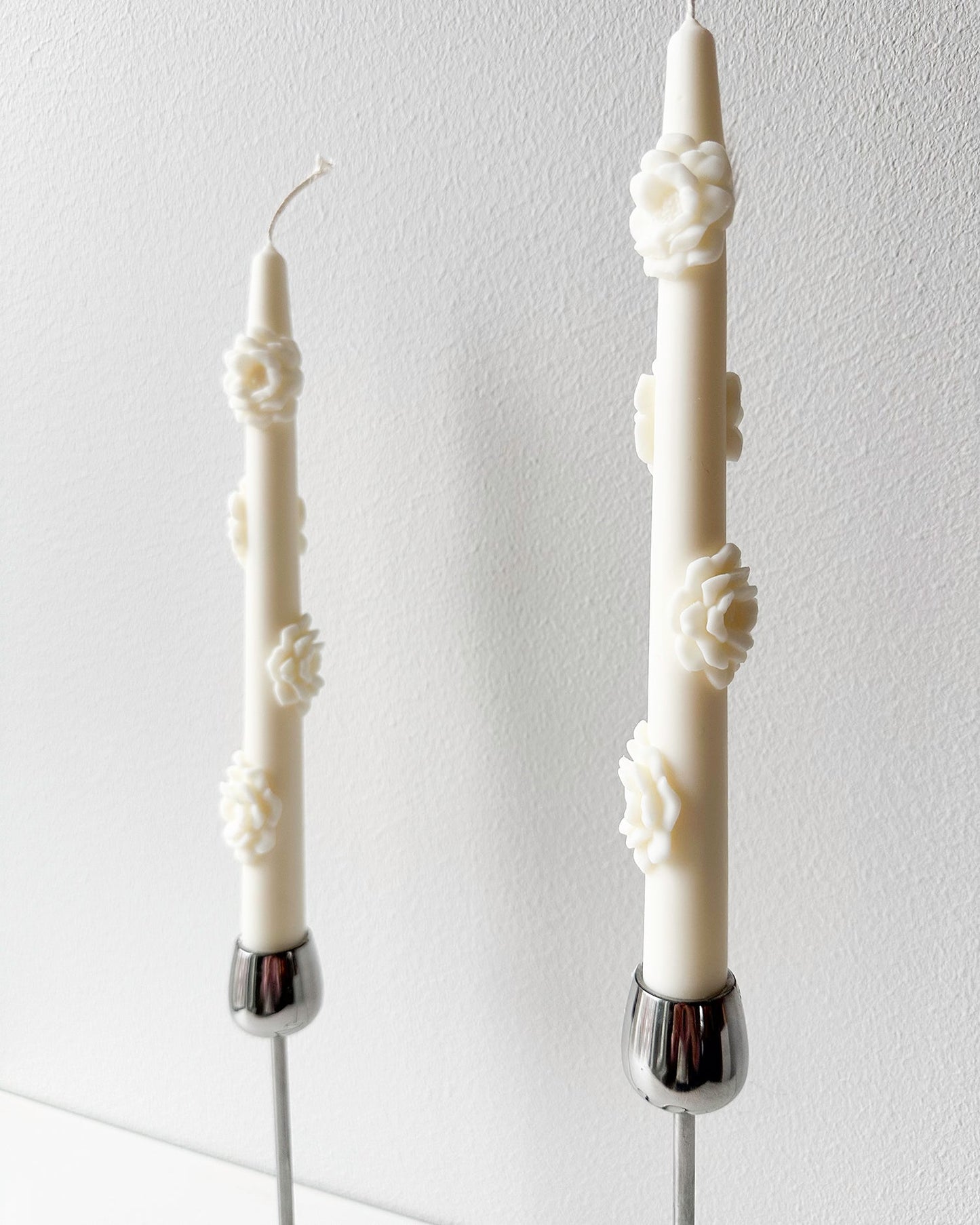 Camellia Taper Candle