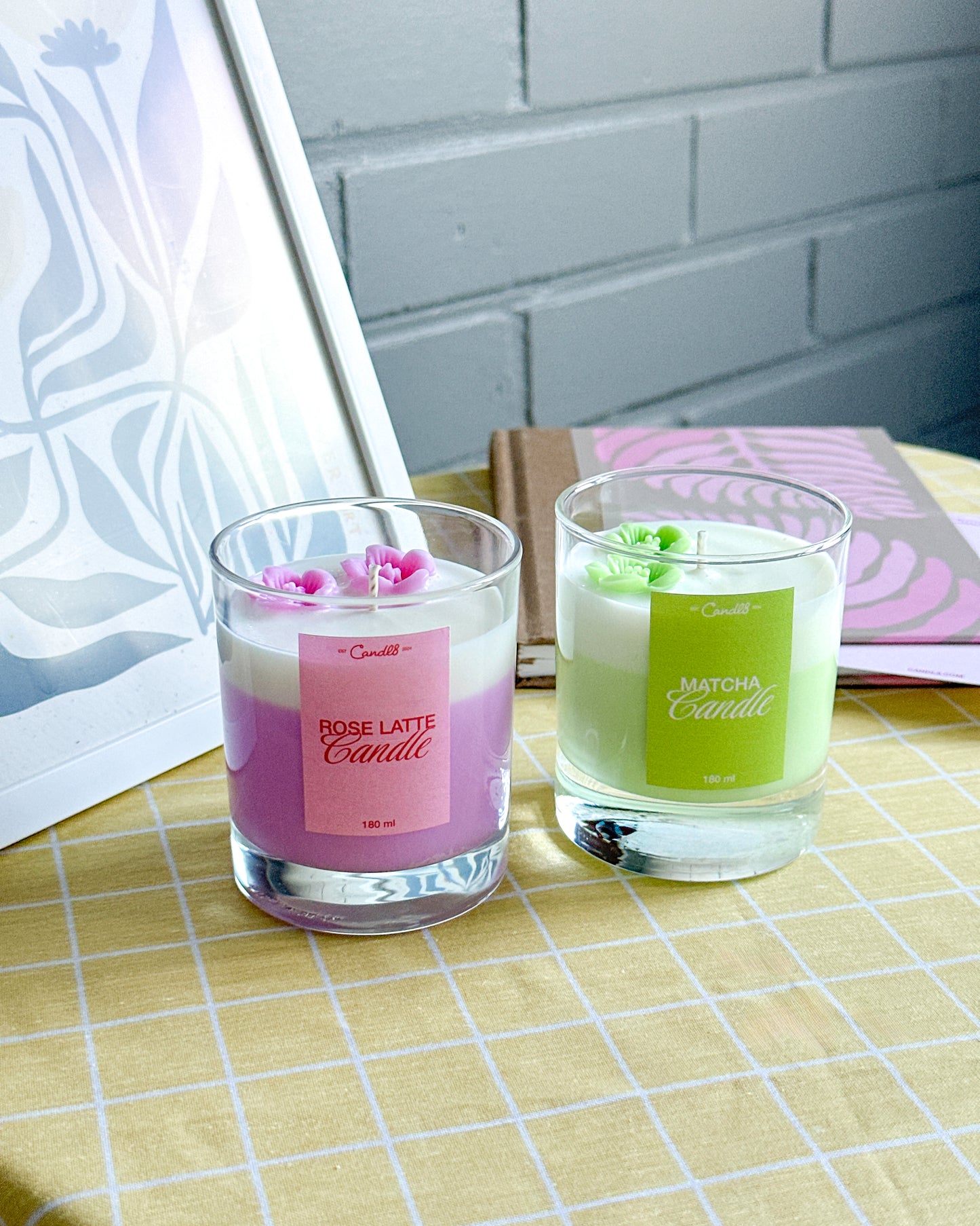 Latte Candles - Drink Inspired Candles