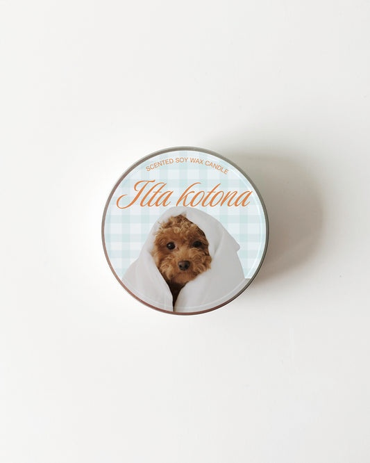 "Ilta Kotona" Candle 90g - Warm Woods & Cashmere Scent