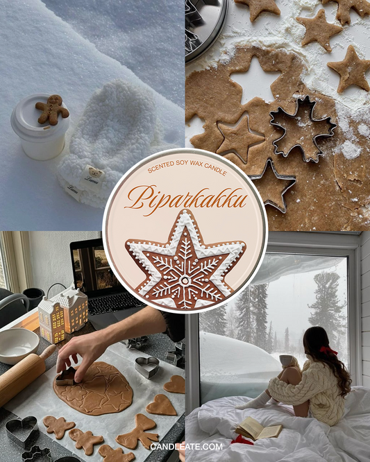 "Piparkakku" Candle 90g - Gingerbread Scent