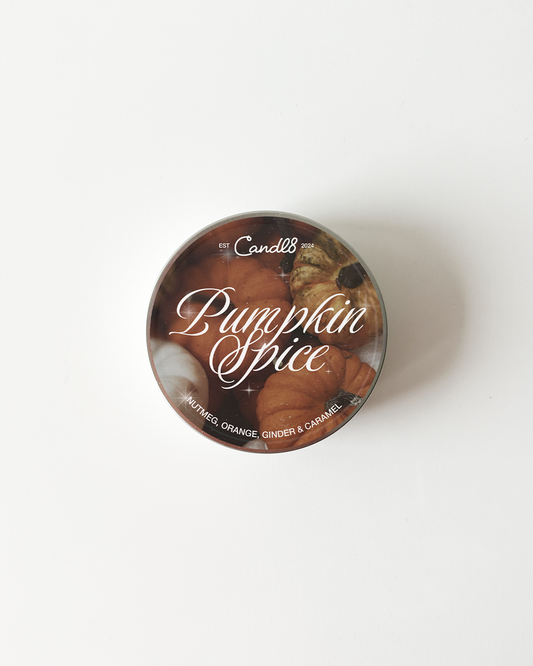 "Pumpkin Spice" Candle 90g - Pumpkin Spice Scent