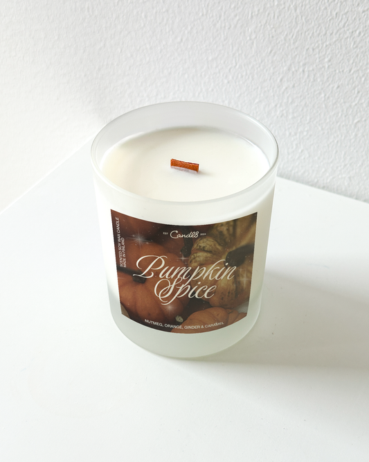 "Pumpkin Spice" Candle 220g - Pumpkin Spice Scent