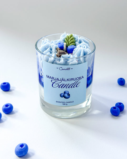Marjajälkiruoka – Berry Dessert Candle