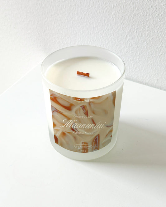 "Maanantai" Candle 220g - Espresso Martini Scent