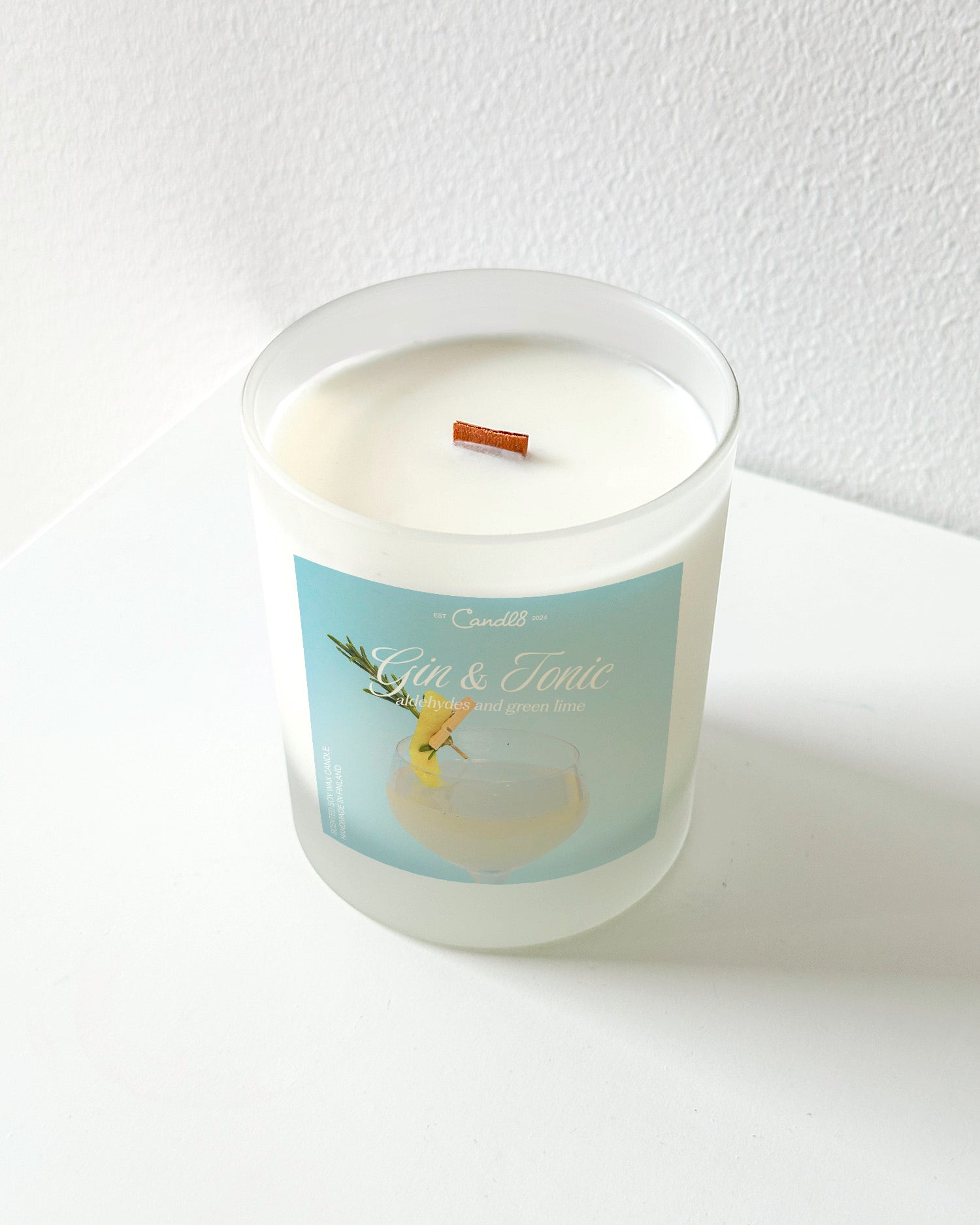 "Gin & Tonic" Candle 200g – Gin & Tonic Scent
