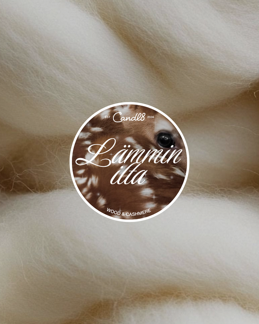 "Ilta Kotona" Candle 90g - Warm Woods & Cashmere Scent