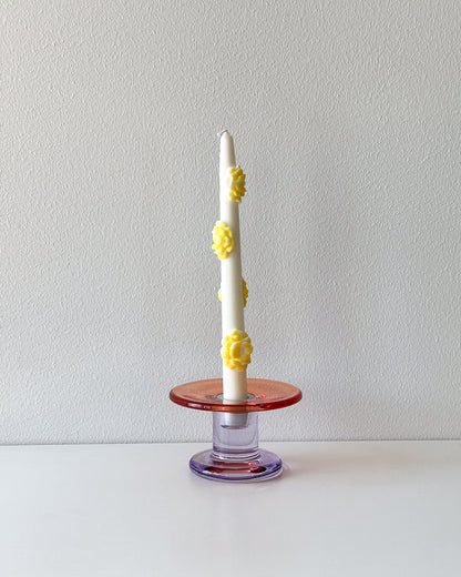 Camellia Taper Candle