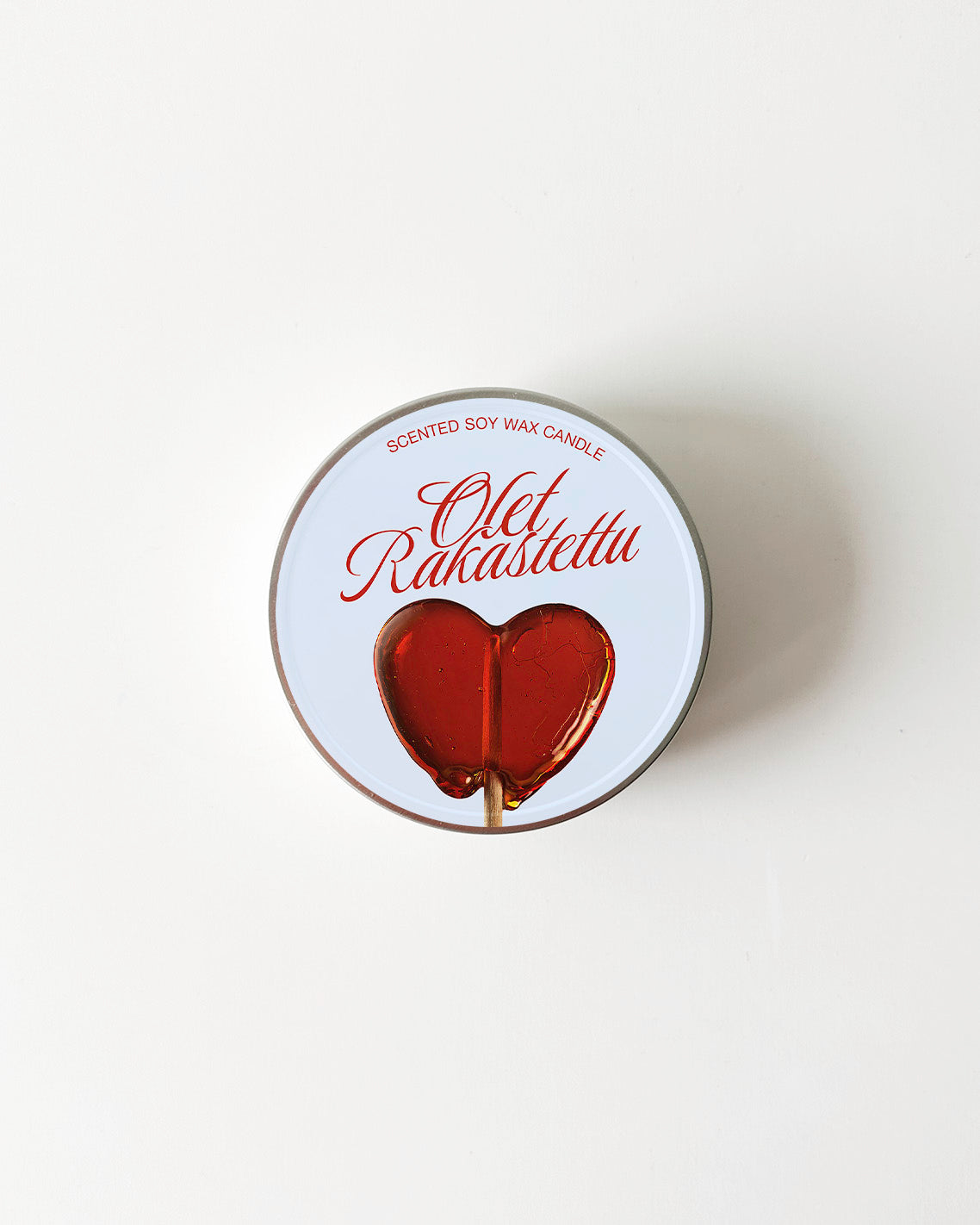 “Olet Rakastettu” Candle 90 g — With a Secret Message