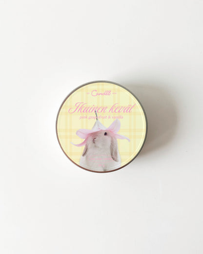 "Ikuinen kevät" Candle 90g – Grapefruit & Vanilla Scent