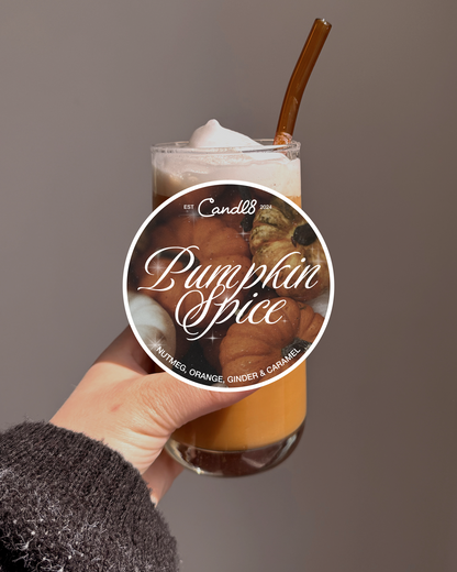 "Pumpkin Spice" Candle 90g - Pumpkin Spice Scent
