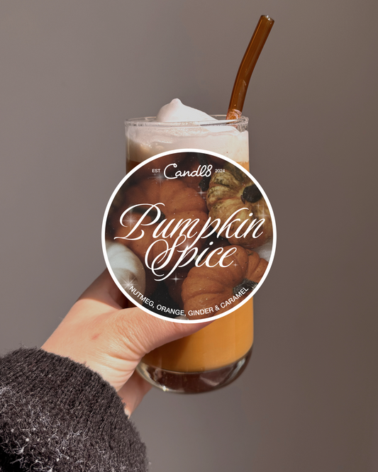 "Pumpkin Spice" Candle 90g - Pumpkin Spice Scent