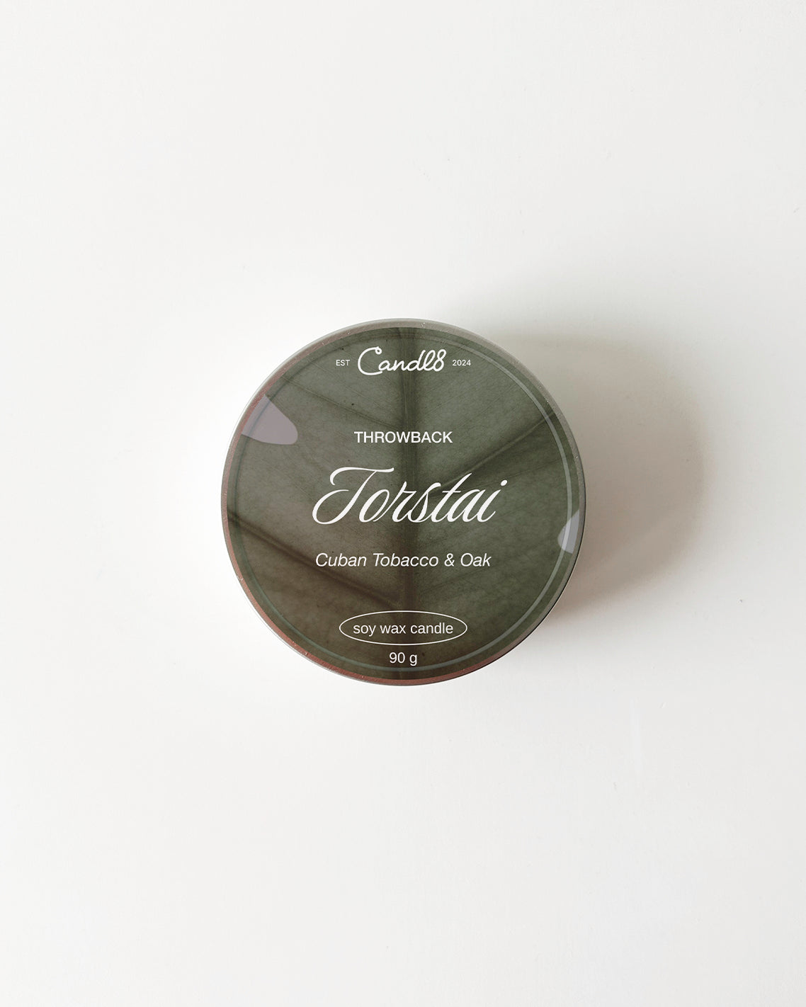 "Torstai" Candle 90g - Cuban Tobacco Scent