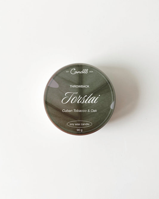 "Torstai" Candle 90g - Cuban Tobacco Scent