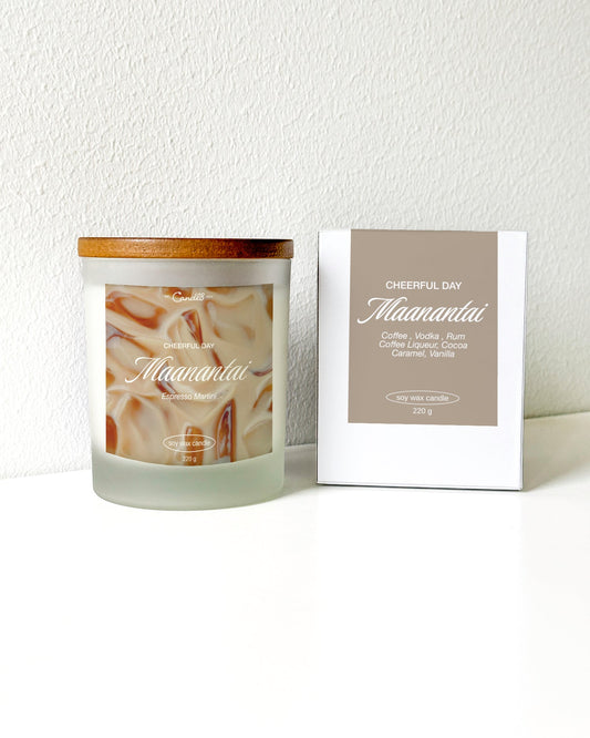 "Maanantai" Candle 220g - Espresso Martini Scent