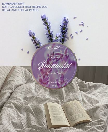 "Sunnuntai" Candle 90g - Lavender Spa Scent