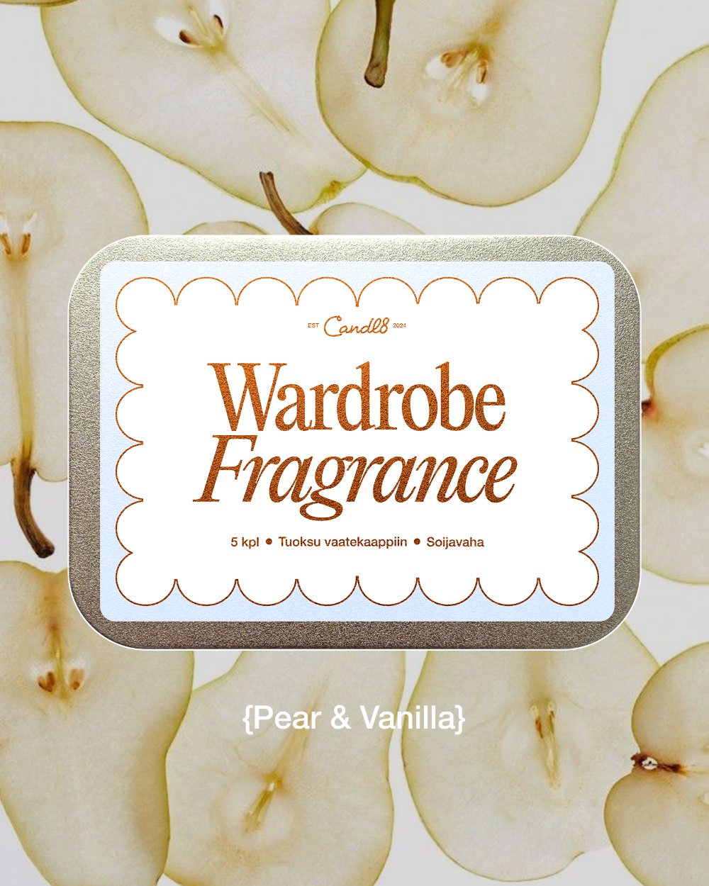 Wardrobe fragrance - Pear & Vanilla