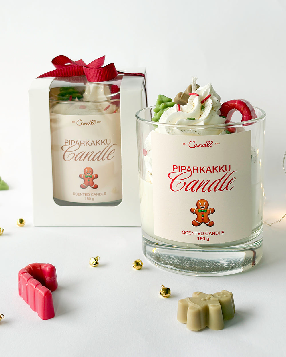 Piparkakku Dessert Candle