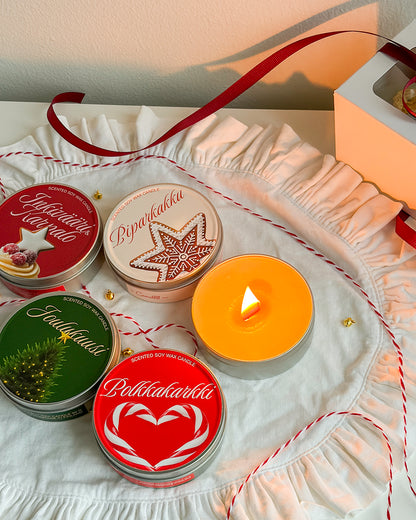 "Joulukuusi" Candle 90g - Christmas Tree Scent