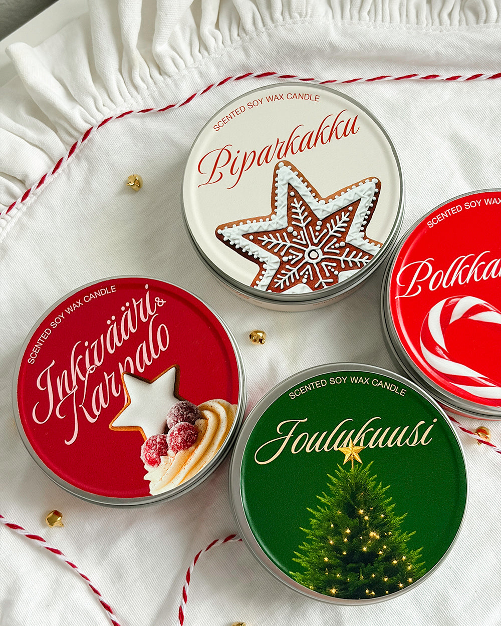 "Joulukuusi" Candle 90g - Christmas Tree Scent