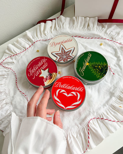 "Joulukuusi" Candle 90g - Christmas Tree Scent