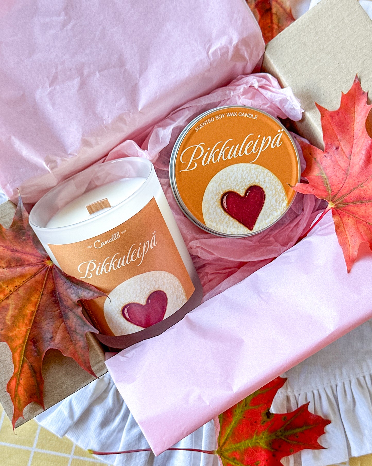 “Pikkuleipä” Candle 90g – Cookies & Cream Scent