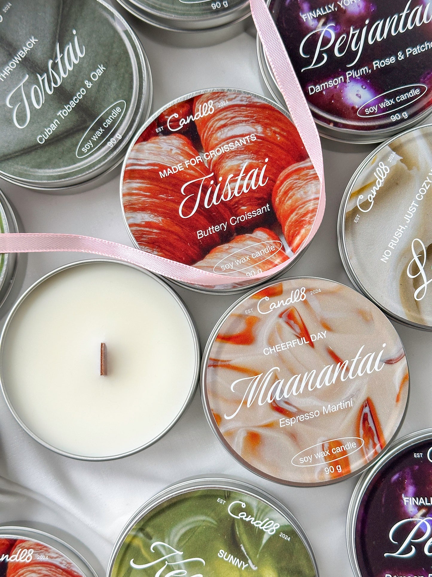 "Lauantai" Candle 90g - Luscious Vanilla Scent