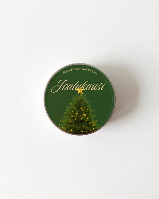 "Joulukuusi" Candle 90g - Christmas Tree Scent