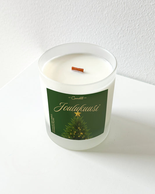 "Joulukuusi" Candle 220g - Christmas Tree Scent