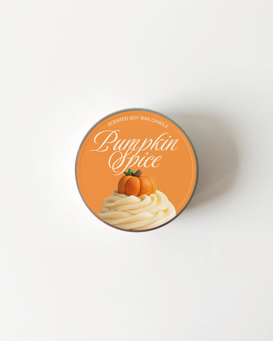 "Pumpkin Spice" Candle 90g - Pumpkin Spice Scent