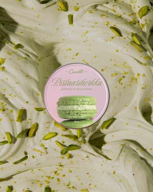 "Pistaasiherkku" Candle 90g – Pistachio Scent
