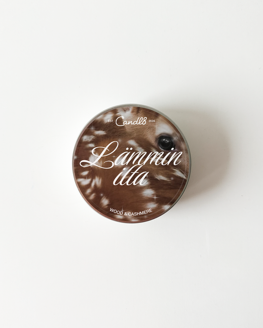 "Ilta Kotona" Candle 90g - Warm Woods & Cashmere Scent