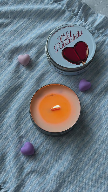 “Olet Rakastettu” Candle 90 g — With a Secret Message